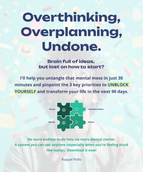 Overthinking, Overplanning, Undone.